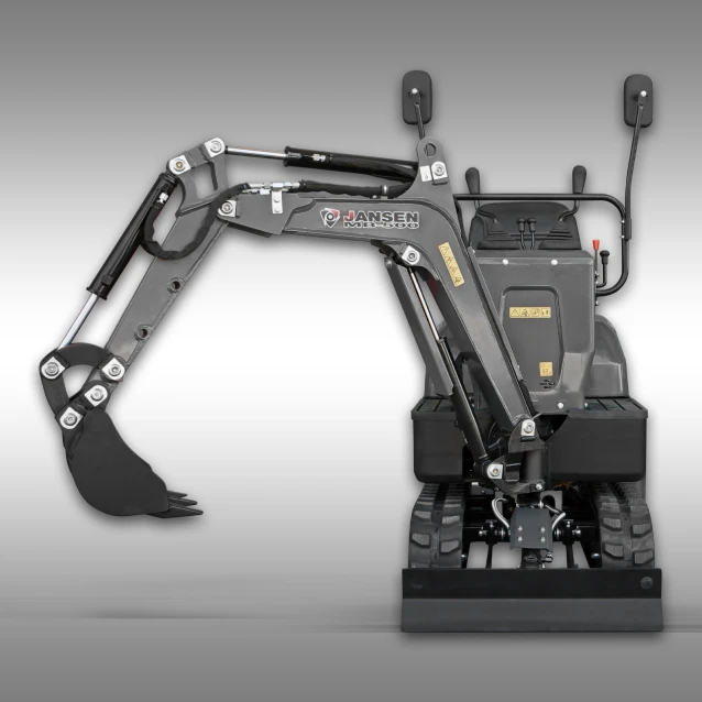 Mikrobagger JANSEN® MB-500, Minibagger, Benzin, Komplett-Set – Image 5