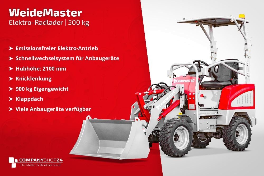 Elektro-Radlader Weidemaster – 500 kg – Image 2