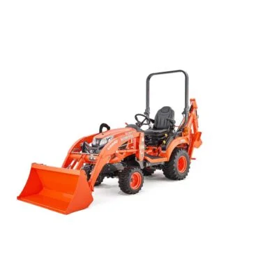 Kubota BX23 Traktor mit Heckbagge