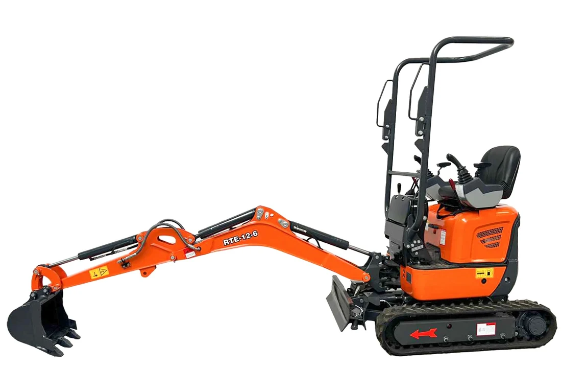 Minibagger RTE 12-6 mit Kubota D722 – Image 3