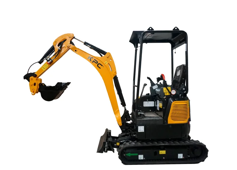 Minibagger KT17SD PRO mit zwei Geschwindigkeitsstufen