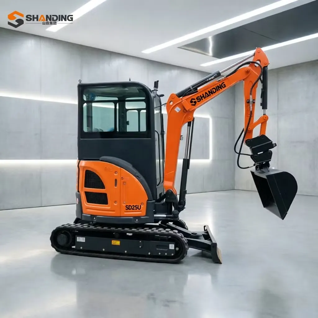 Shanding Kettenminibagger – 2,5 Tonnen