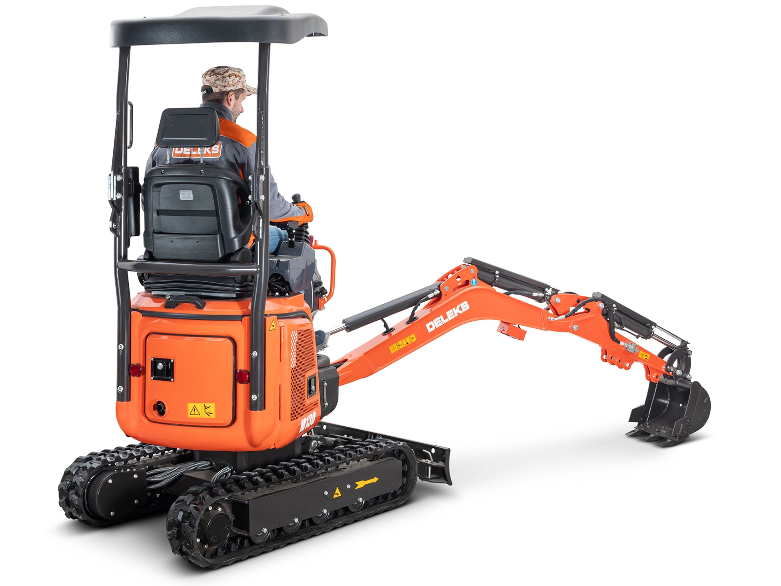 Kompaktbagger 1,3 t, 3-Zylinder-Motor von Kubota