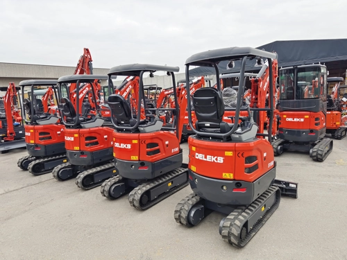 Kompakter Minibagger 1,8 Tonnen mit Kubota-Motor D902, null Heckausschlag – Image 3