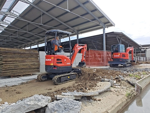 Kompakter Minibagger 1,8 Tonnen mit Kubota-Motor D902, null Heckausschlag – Image 7