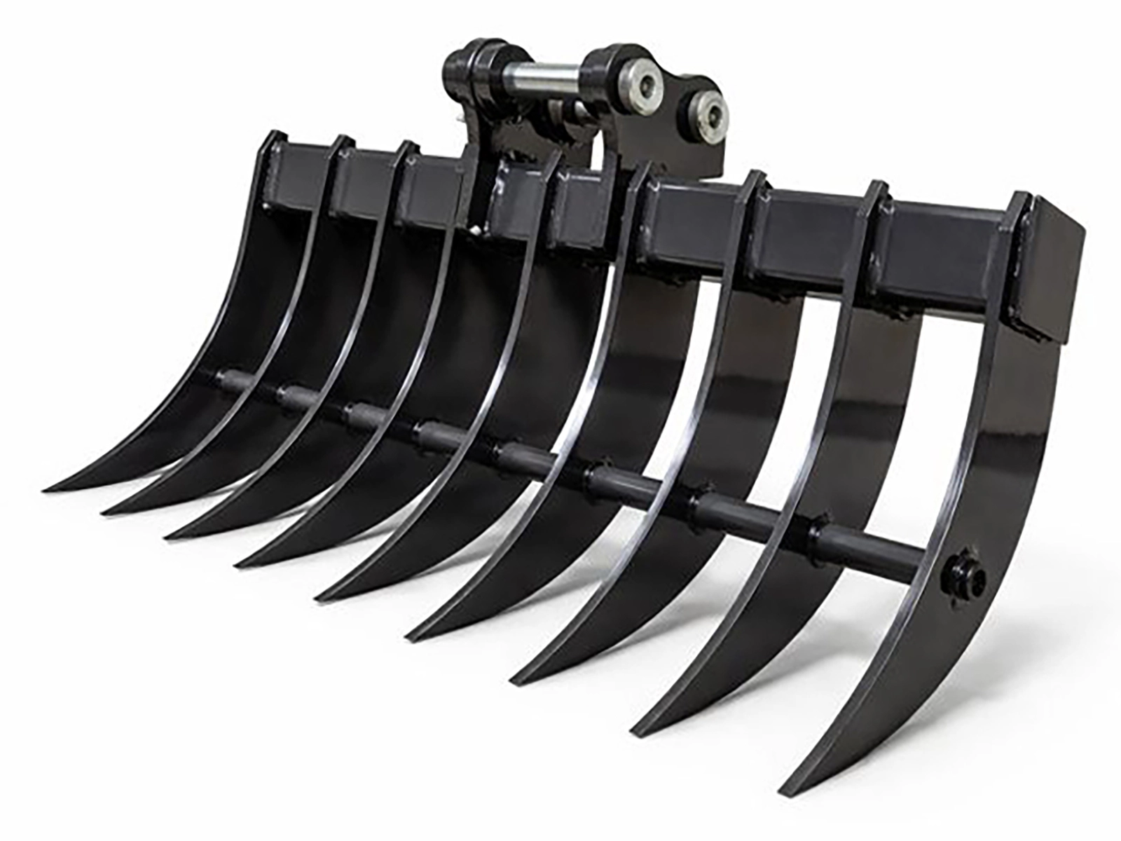 Rechen- bzw. Multiripper-Schaufel für Minibagger – Breite 100 cm