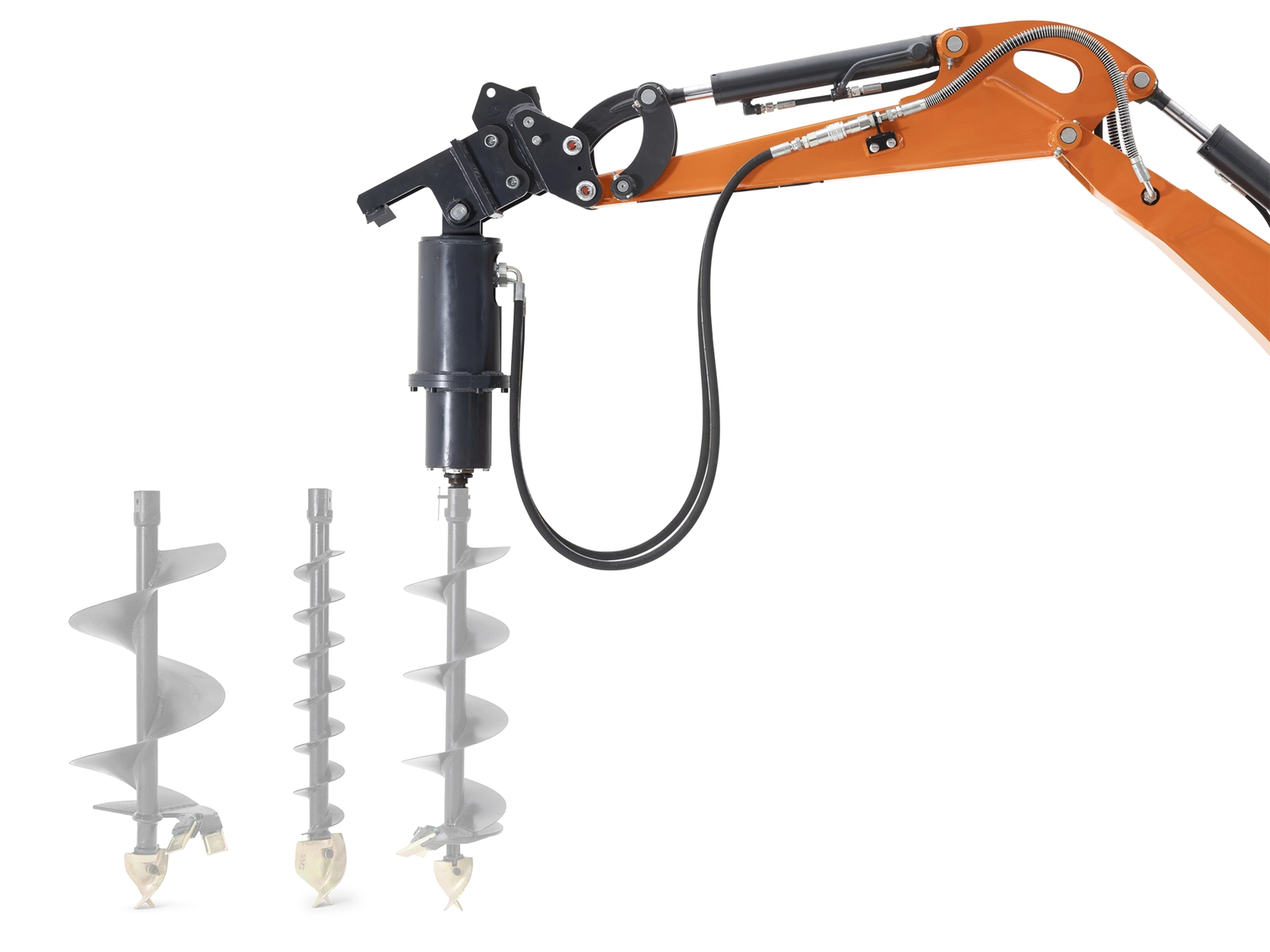 Hydraulischer Erdbohrer für KUBOTA-Minibagger